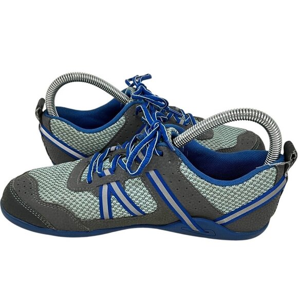 Xero Ipari Prio Size 7 Blue Gre Zero Drop Barefoot Athletic Running Tennis Shoes - Picture 8 of 13